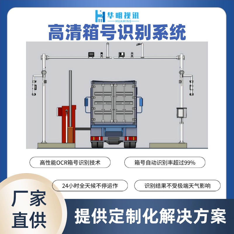 智能叉車集裝箱號碼識別系統 提升物流效率