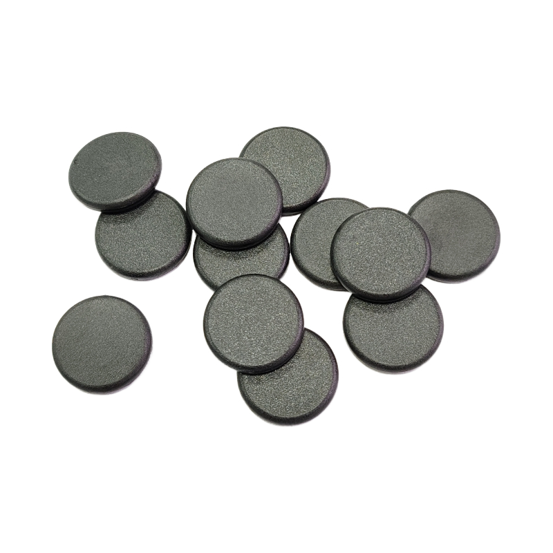 RFID標簽雙面PPS幣直徑15mm工業(yè)級耐高溫洗滌管理高頻NFC無源標簽